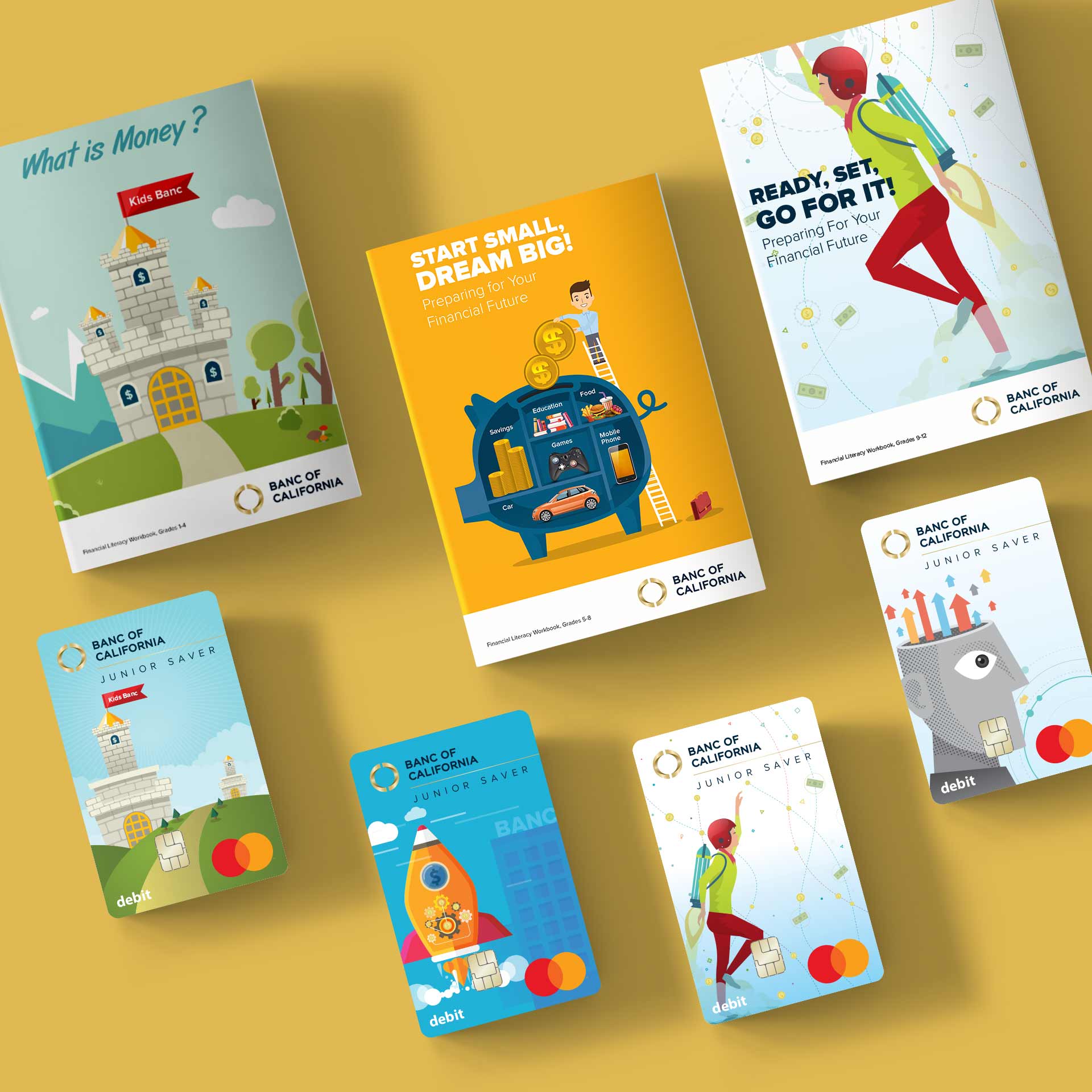 Financial Literacy Coloring Books