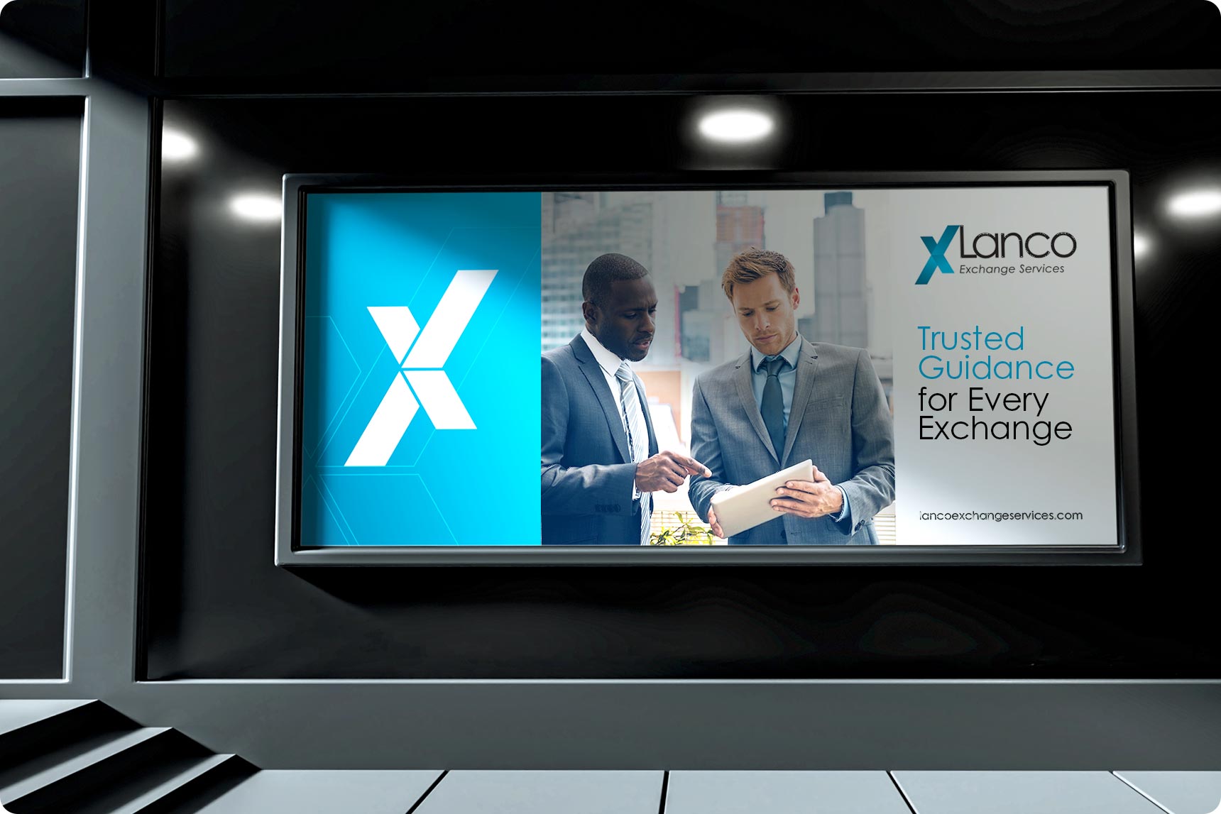 Lanco Exchange Sign