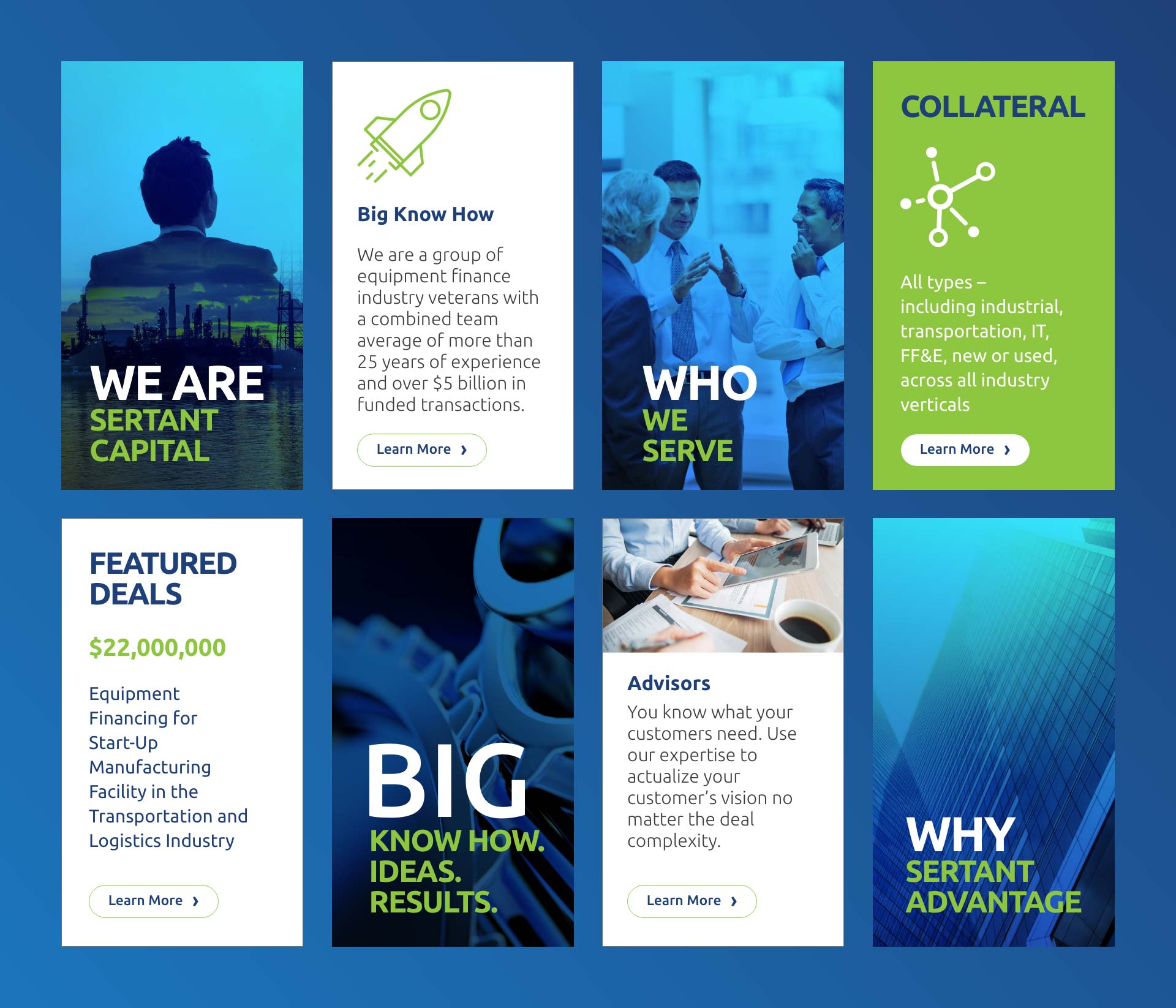Sertant Capital Webpage